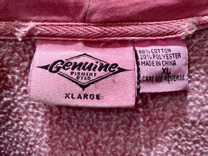 00s Pigment Dyed Loose Zip-Up Hoodie