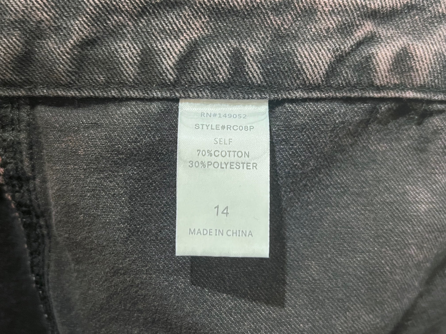 Pink Stonewash Baggy Denim Pants
