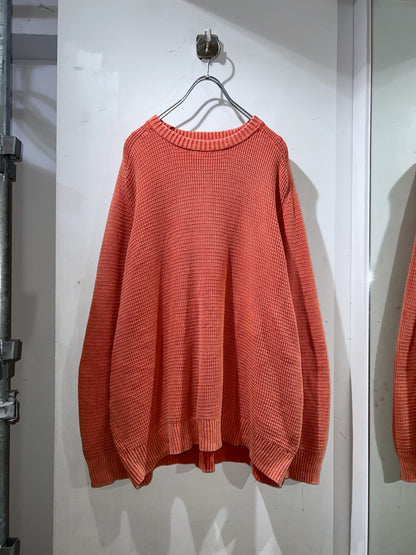 90s L.L Bean Cotton Waffle Knit