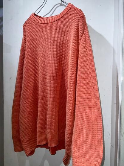 90s L.L Bean Cotton Waffle Knit