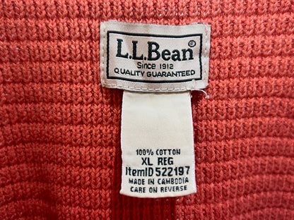 90s L.L Bean Cotton Waffle Knit