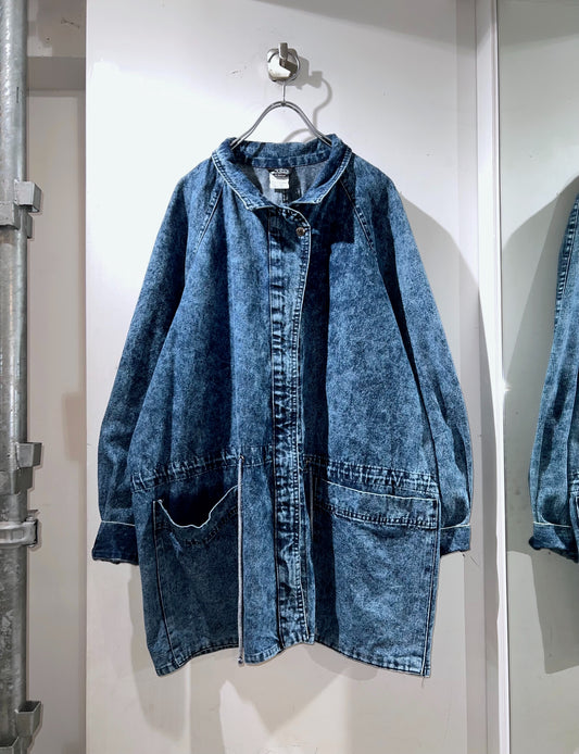 80s Dakota Lightweight Denim Zip-up Jacket