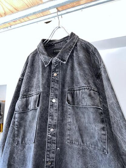 10s Loose Denim Outer Shirt