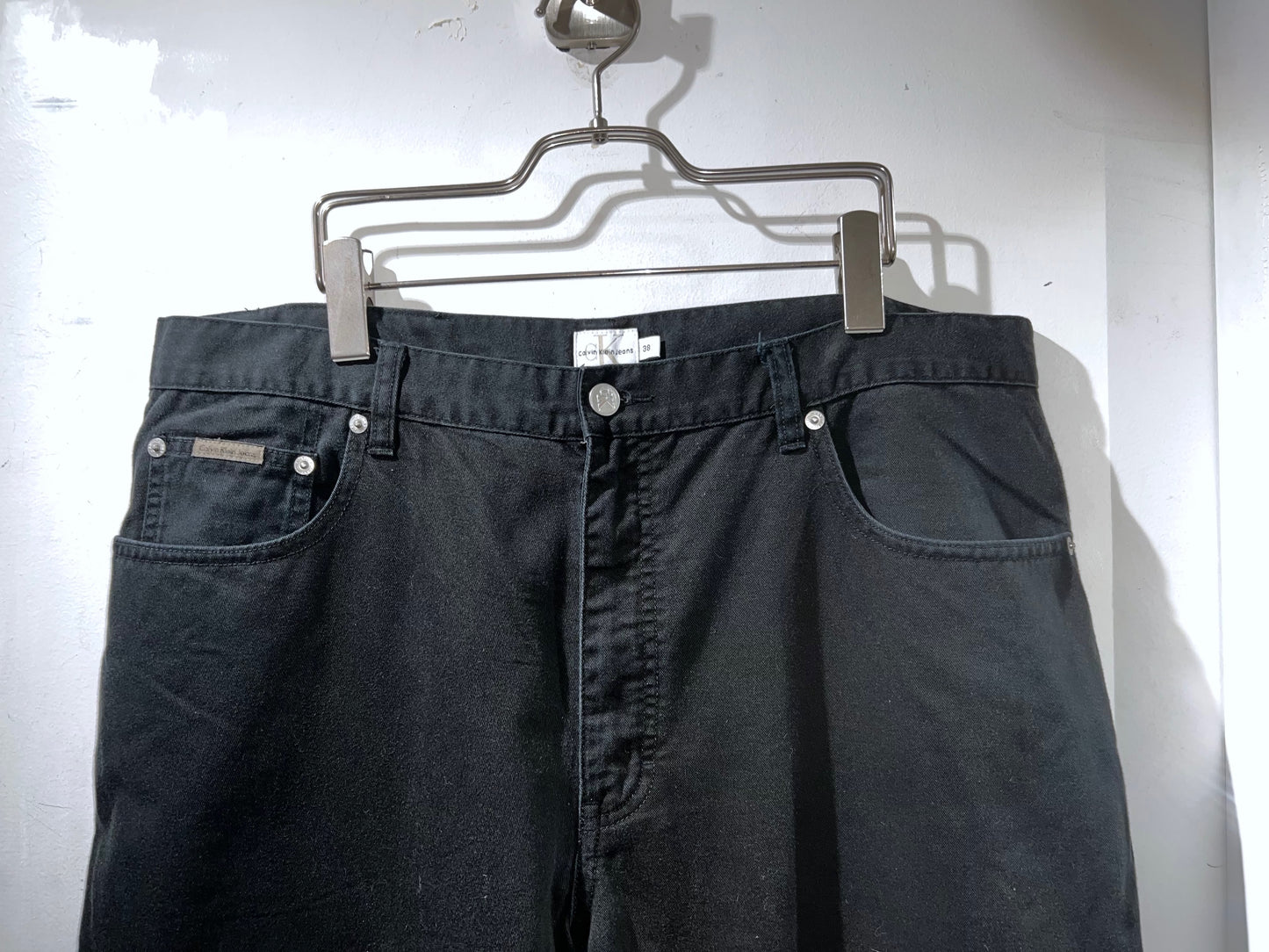 00s Calvin Klein Lightweight Cotton Semi-Baggy Pants