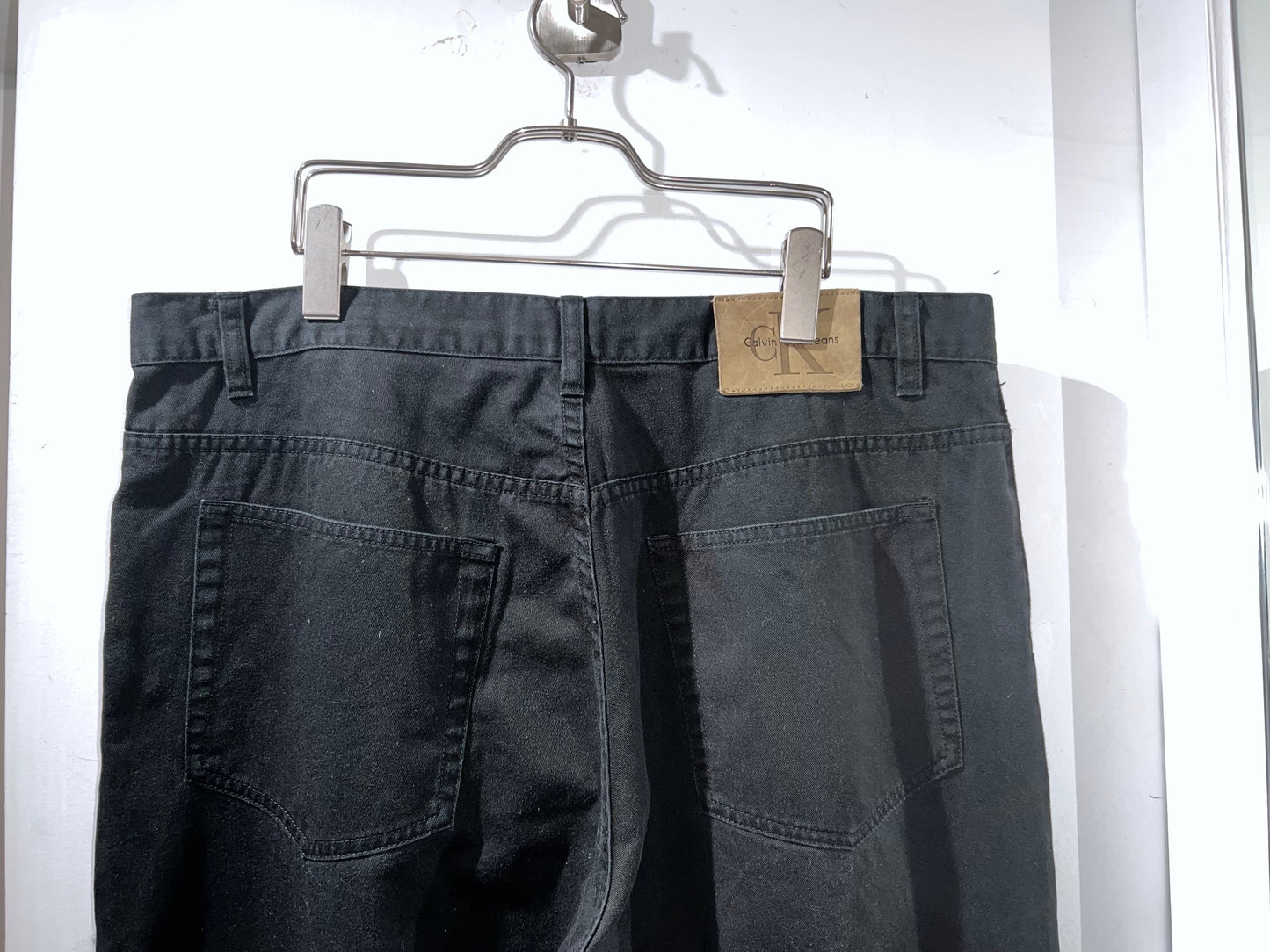 00s Calvin Klein Lightweight Cotton Semi-Baggy Pants