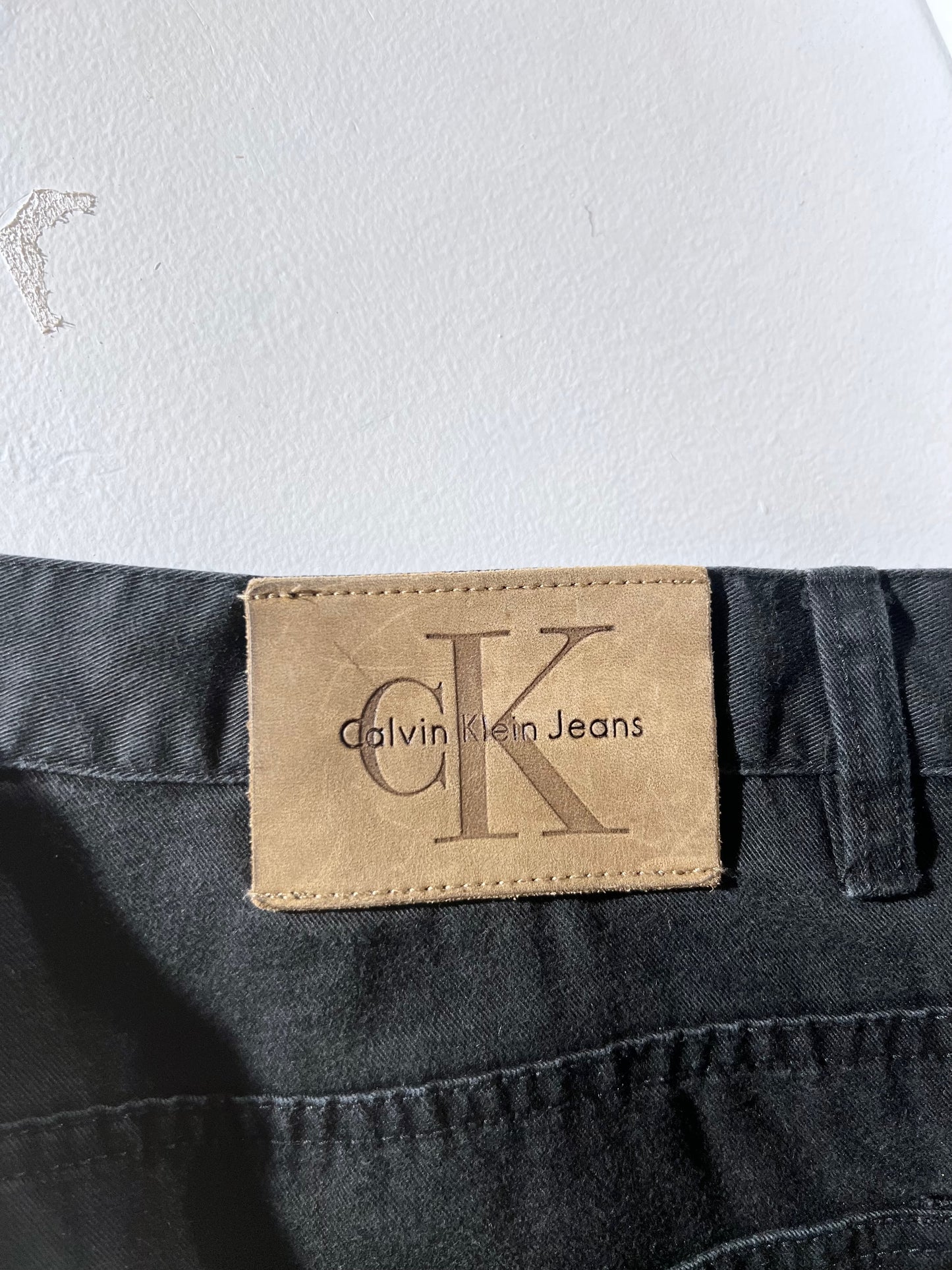 00s Calvin Klein Lightweight Cotton Semi-Baggy Pants