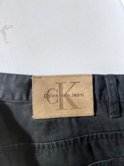 00s Calvin Klein Lightweight Cotton Semi-Baggy Pants