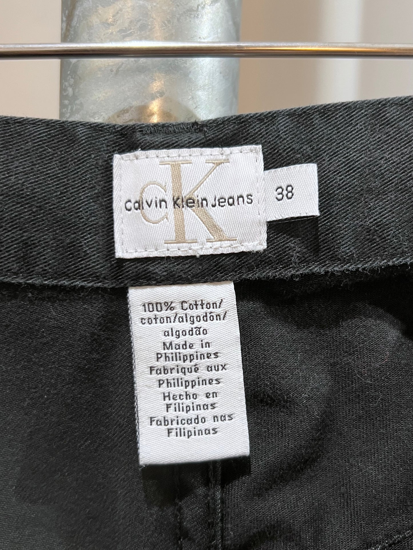 00s Calvin Klein Lightweight Cotton Semi-Baggy Pants