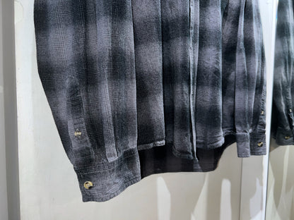 Old Lincoln Cotton Ombre Check Shirt
