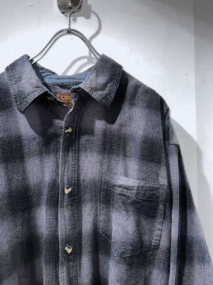 Old Lincoln Cotton Ombre Check Shirt