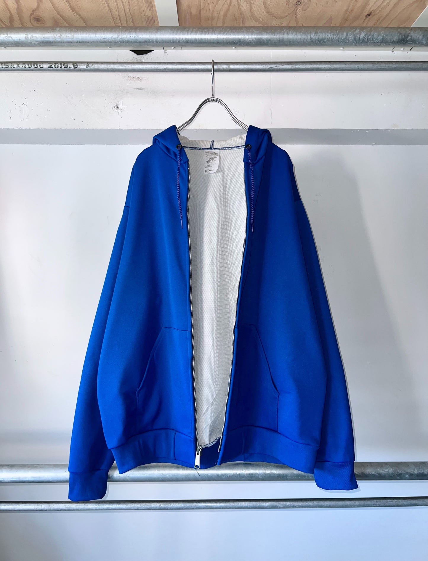 old Bright Royal Zip Thru Hood