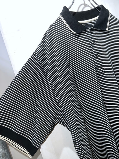 Greg Norman Striped Polo