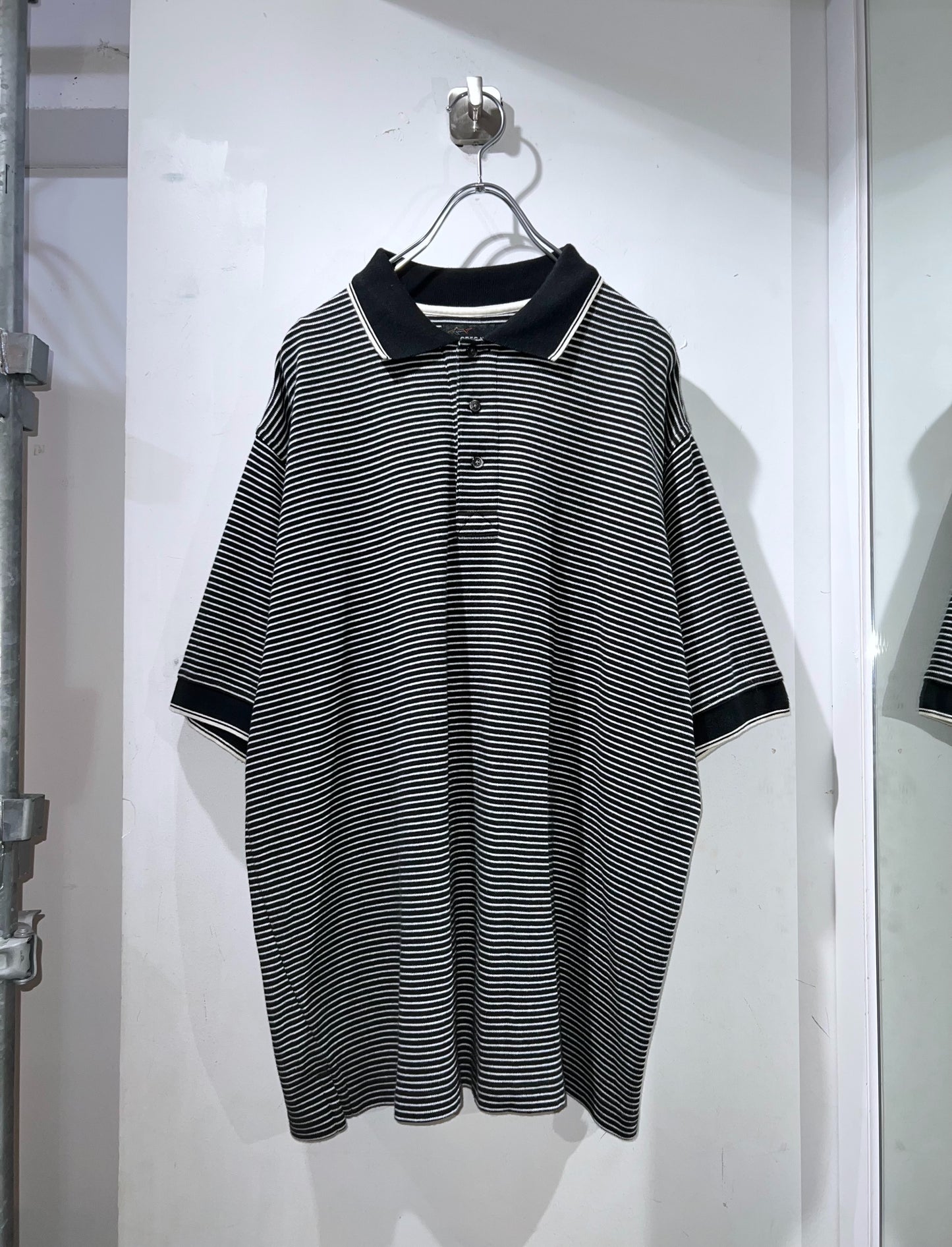 Greg Norman Striped Polo