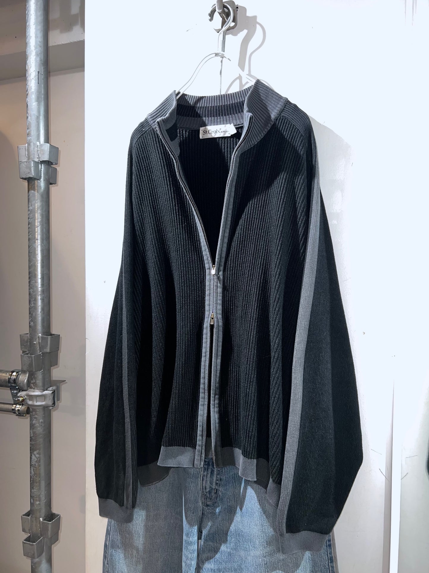 Old St. Croix Knits Zip Thru Jacket