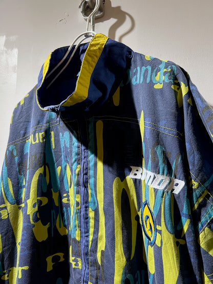 vintage Euro Banda Design Zip-Up Jacket