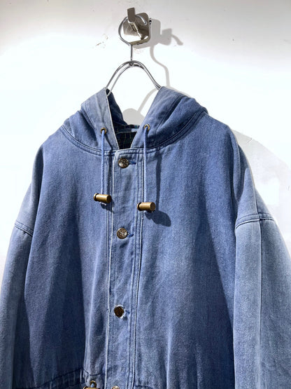 90's Denim Hooded Jacket