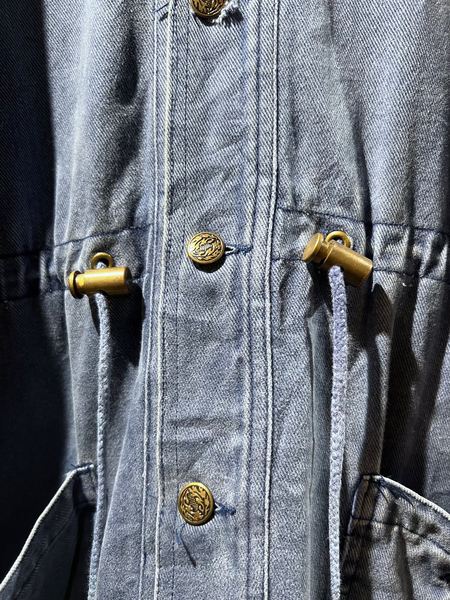 90's Denim Hooded Jacket