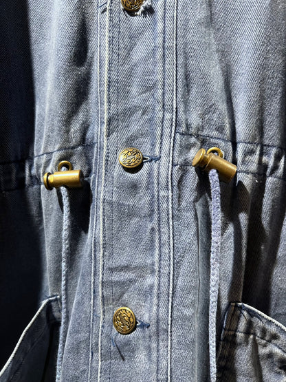 90's Denim Hooded Jacket