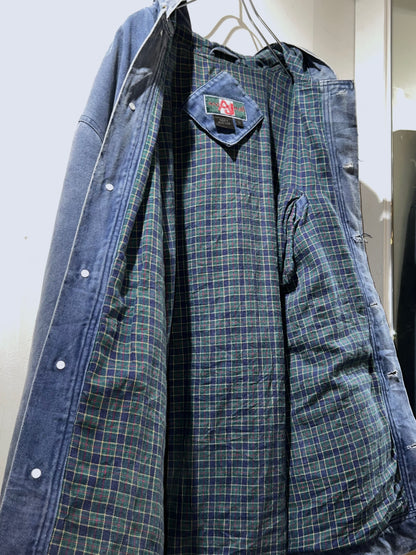 90's Denim Hooded Jacket