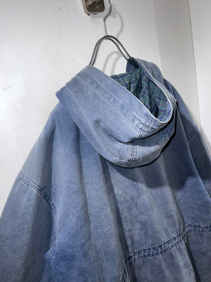 90's Denim Hooded Jacket