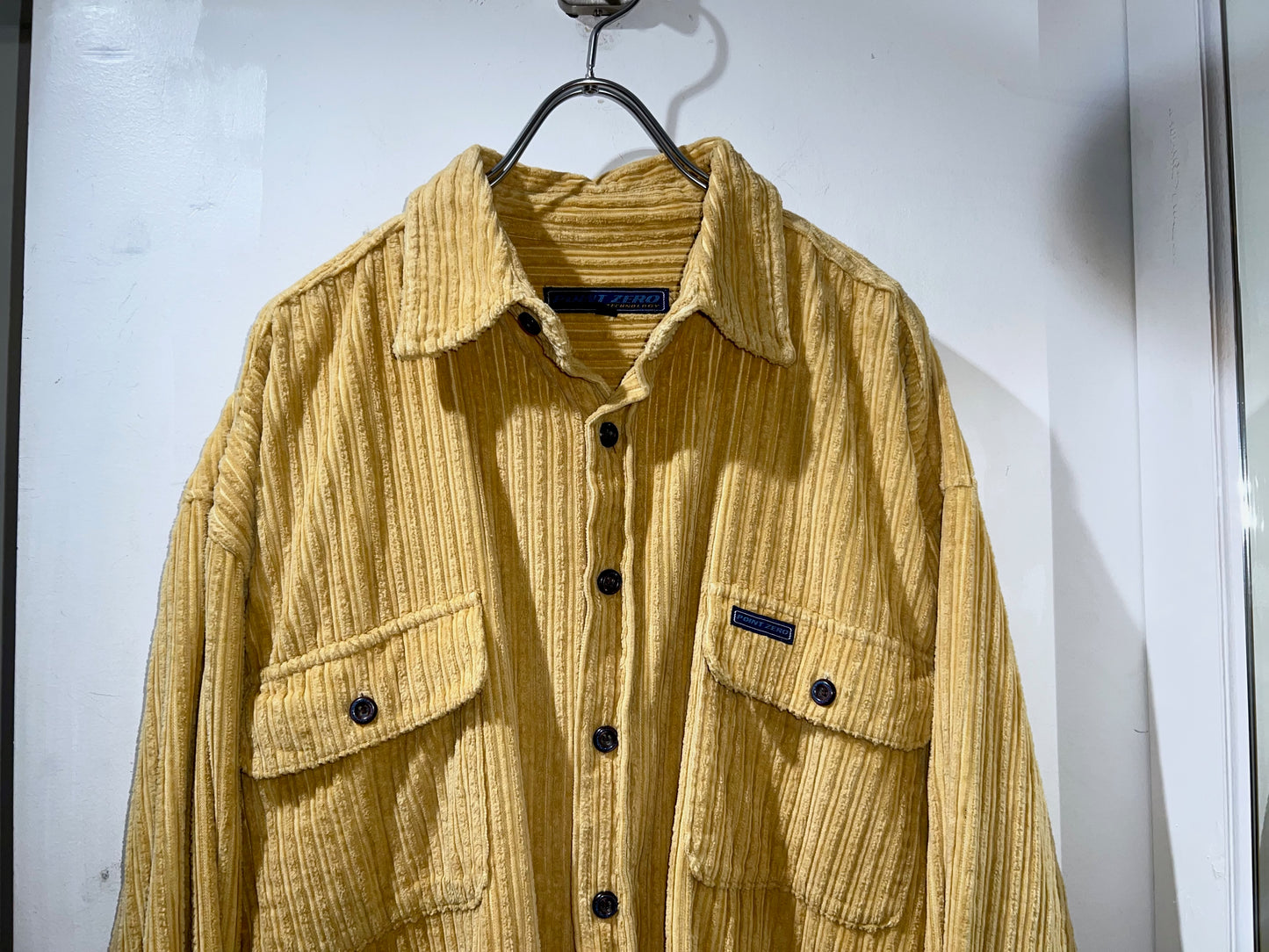 90's Point Zero Wide Whole Corduroy Shirt