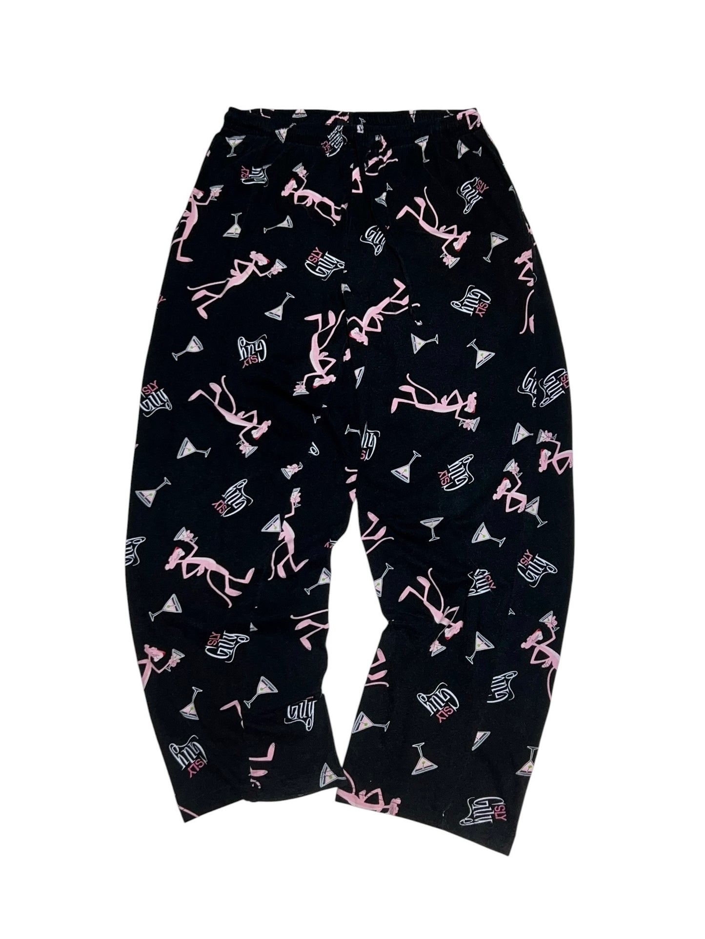 Pink Panther Pattern Easy Pants