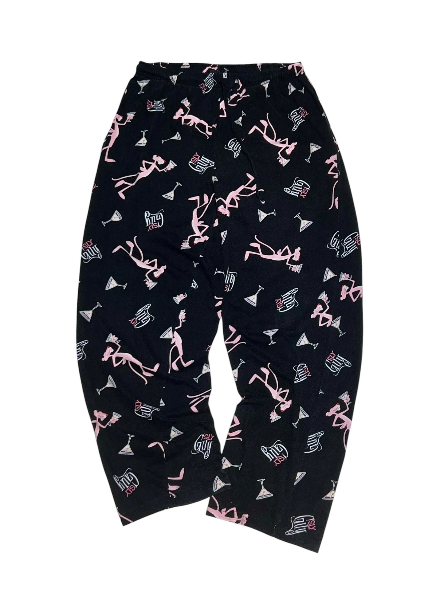 Pink Panther Pattern Easy Pants