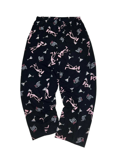 Pink Panther Pattern Easy Pants