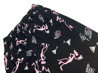 Pink Panther Pattern Easy Pants