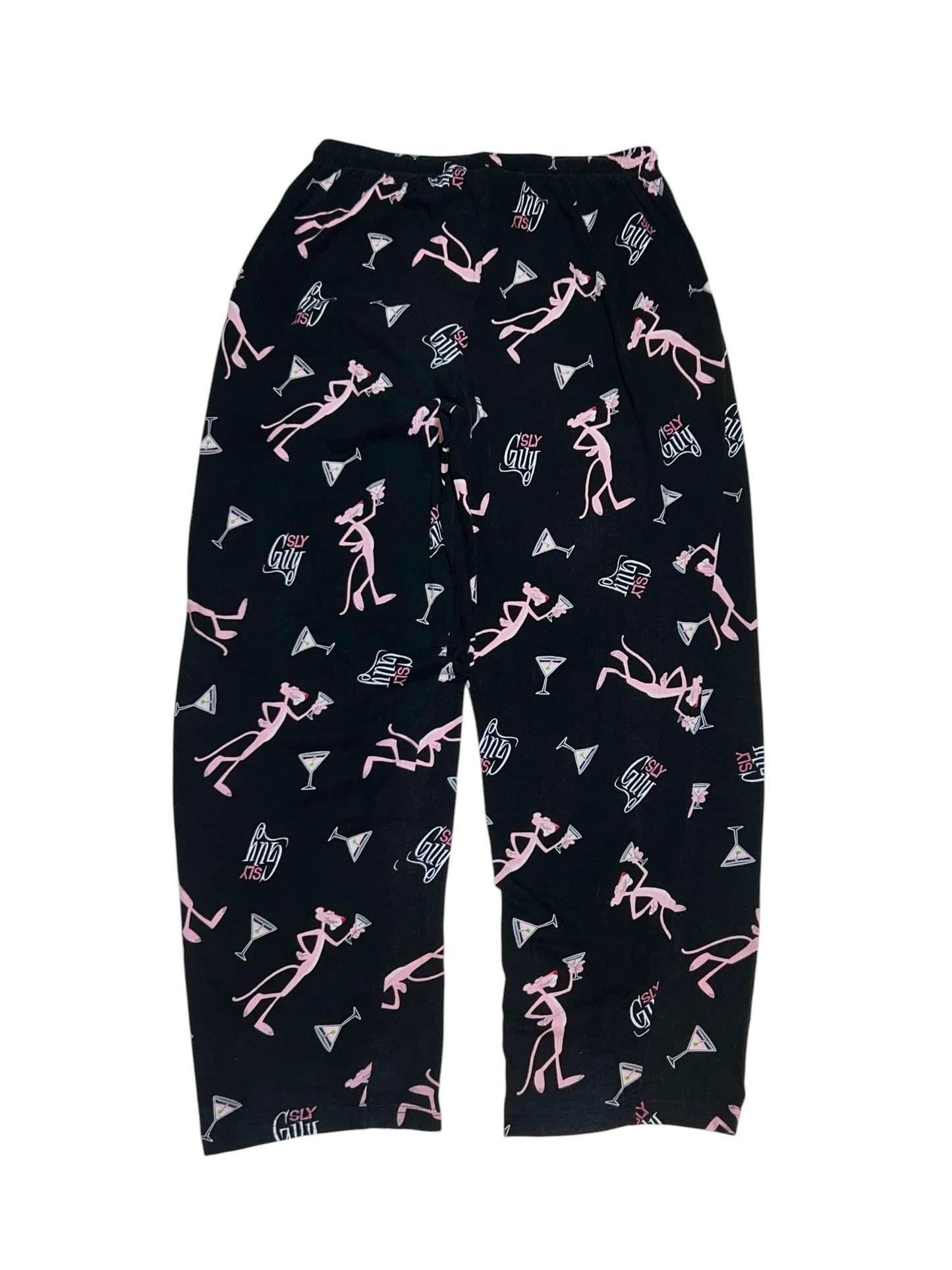 Pink Panther Pattern Easy Pants