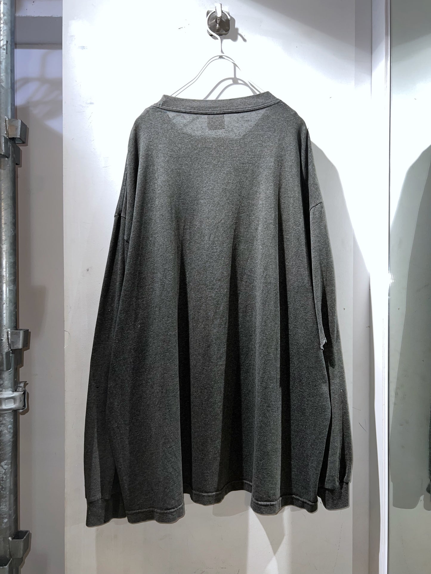 90s Vintage Oversized Nova Check L/S T-shirt