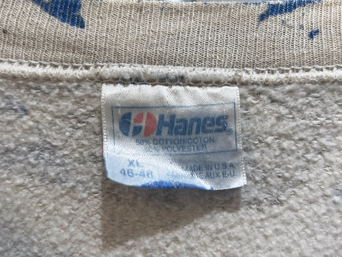 Rare 90s Vintage AllOver Printed Sweat