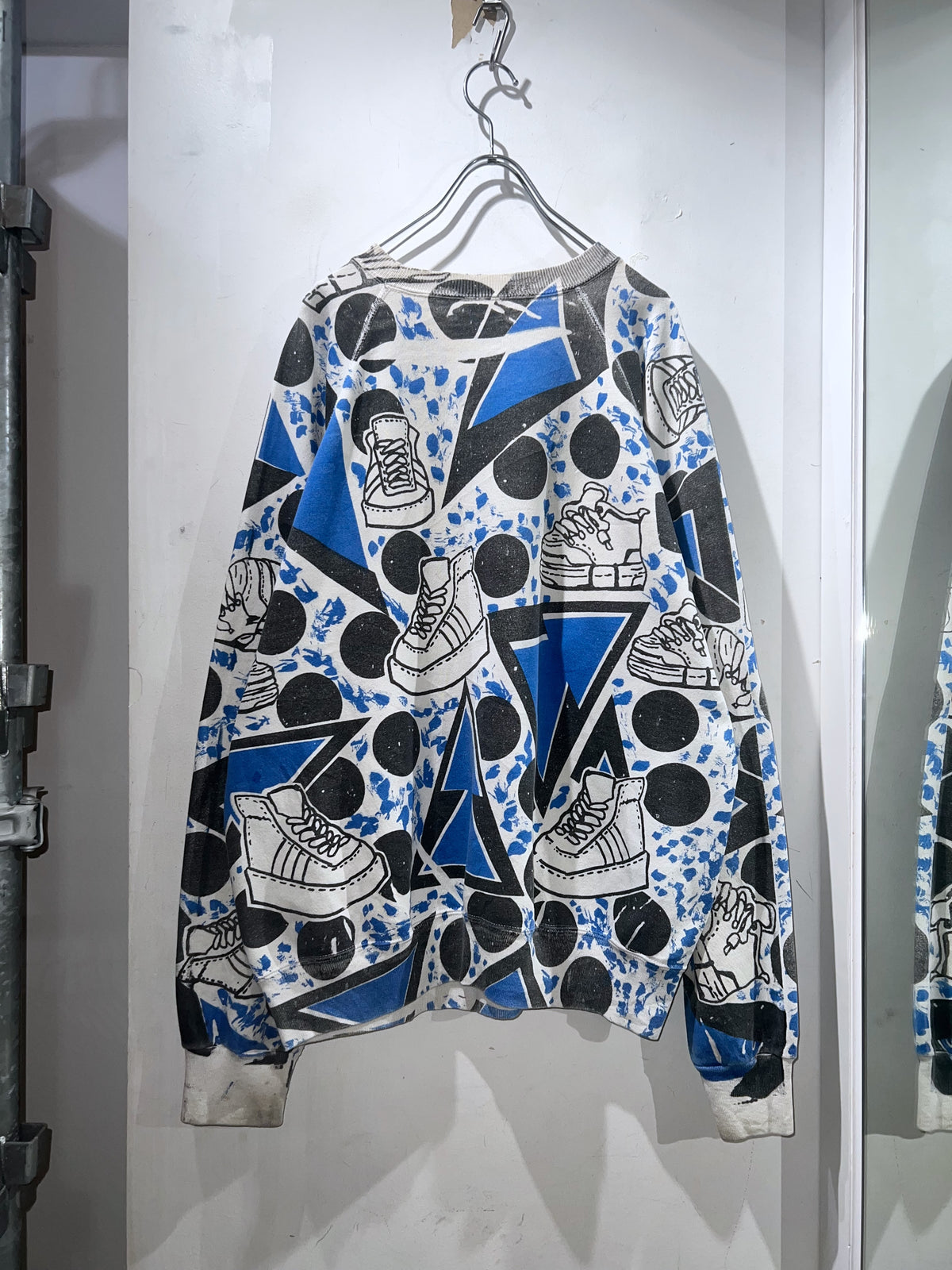 Rare 90s Vintage AllOver Printed Sweat
