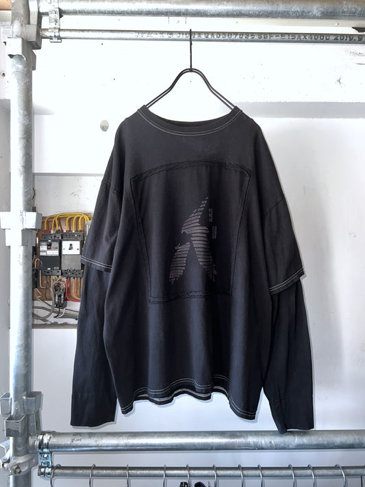 REMAKEBYK CUT OUT L/S TEE
