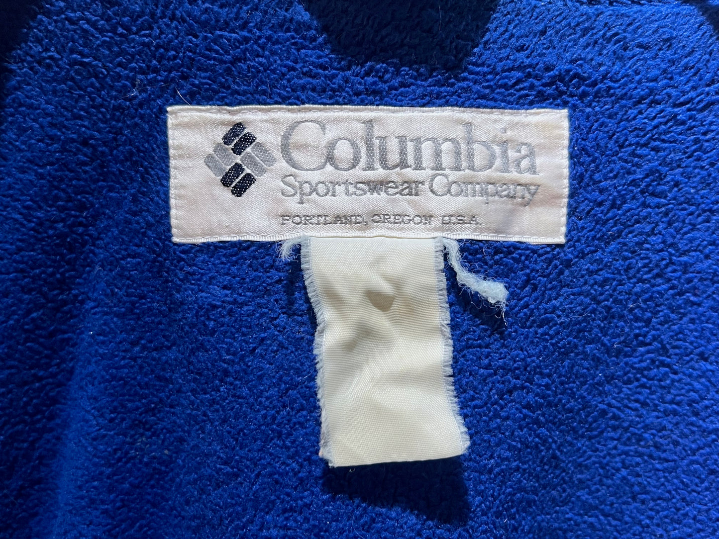 Old Columbia Fleece Lining Nylon Jacket