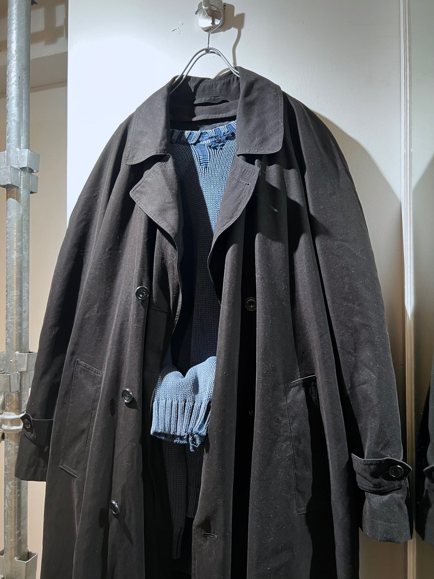 Vintage Evan-Picone Soft-shell Double Breasted Trench Coat