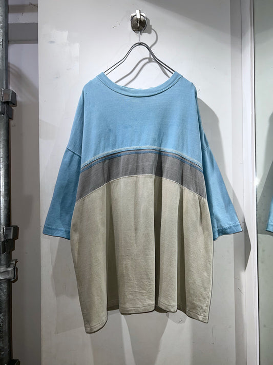 00s Loose Oversized Clolorblock T-shirt