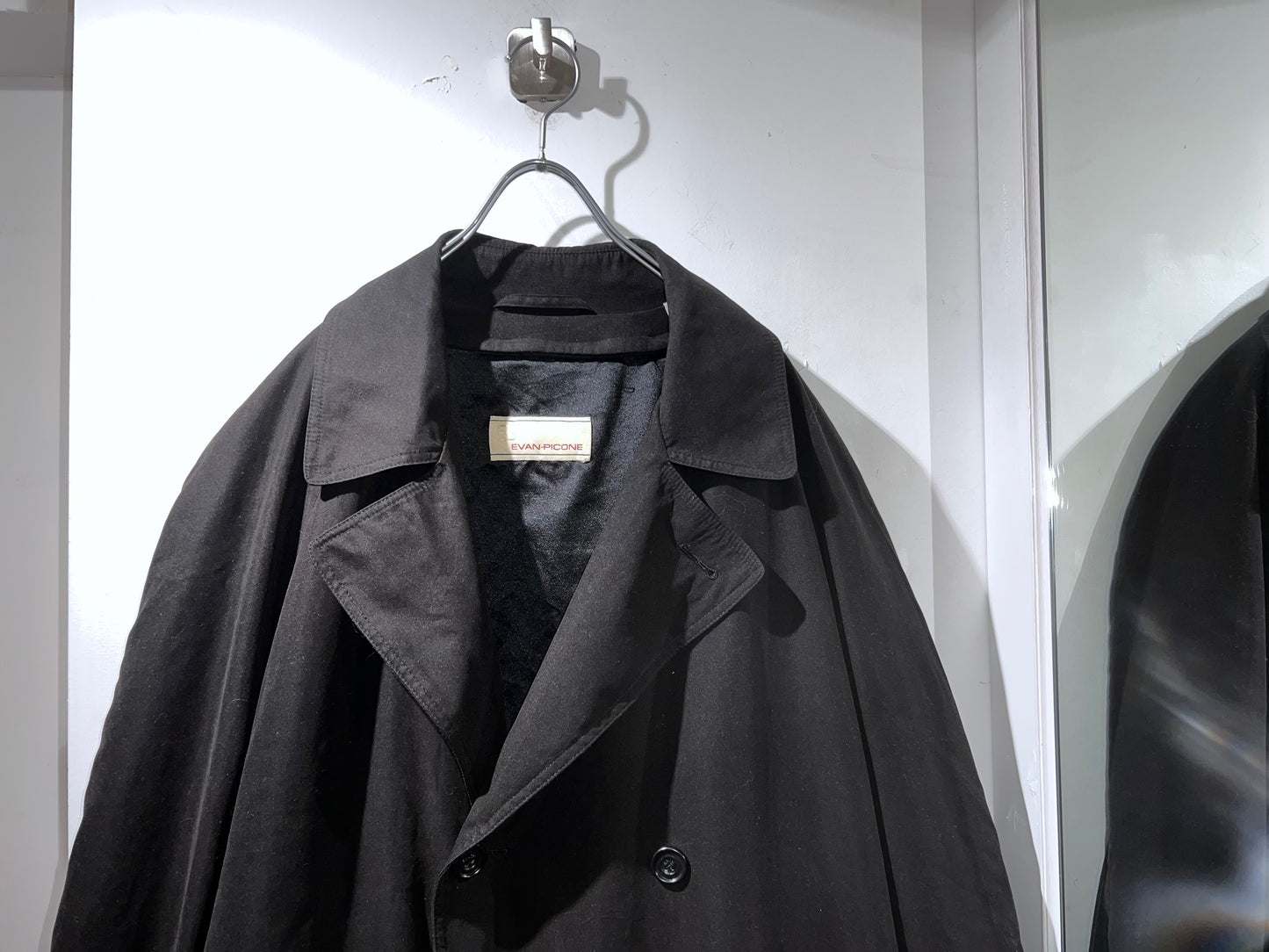 Vintage Evan-Picone Soft-shell Double Breasted Trench Coat