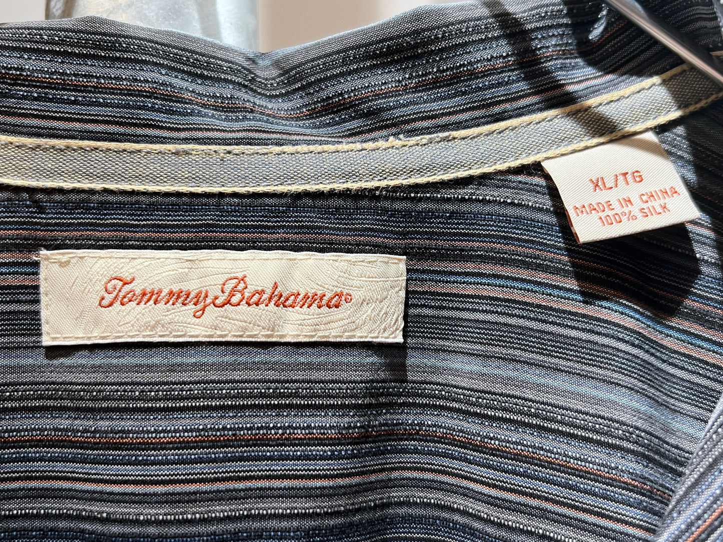 Tommy Bahama Silk Striped Shirt