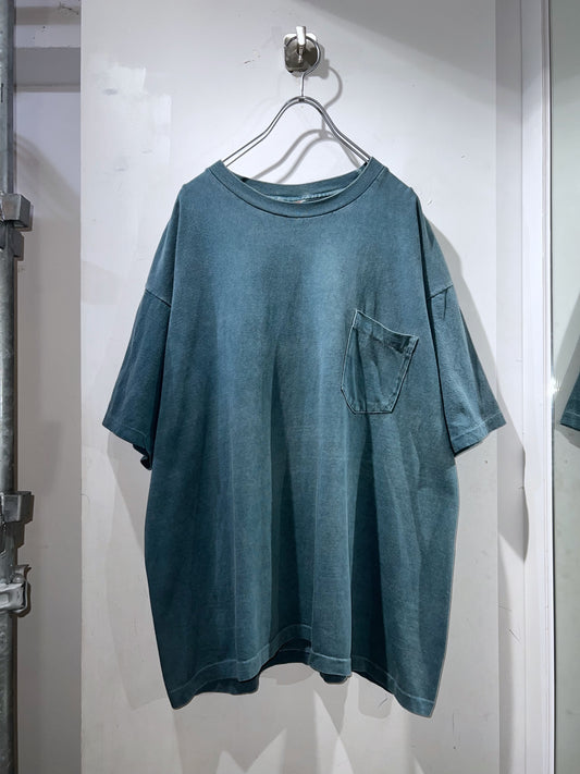 BANANA REPUBLIC Slate Blue Pocket T-shirt