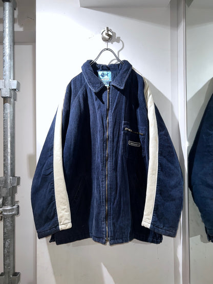 Fishbone Euro Vintage Corduroy Zip-Up Jacket
