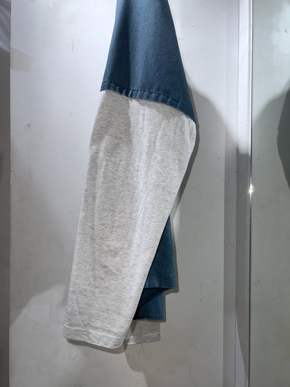 Remake Double Layered Shirt Ribless