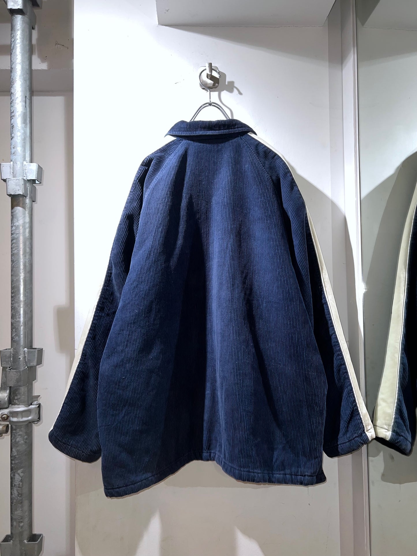 Fishbone Euro Vintage Corduroy Zip-Up Jacket