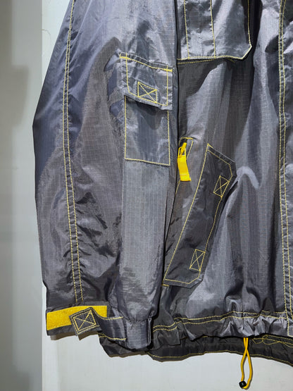 Y2K P-TEK Multi Pocket Nylon Hooded Jacket