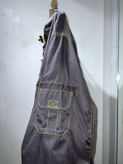 Y2K P-TEK Multi Pocket Nylon Hooded Jacket