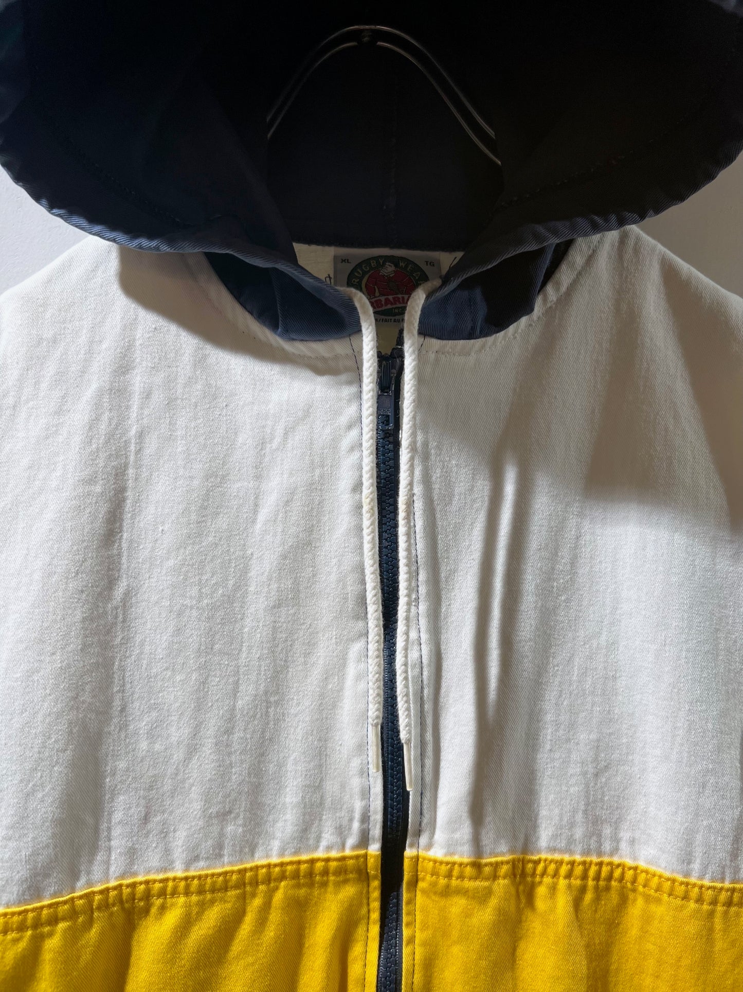 Barbarian Cotton Colorblock Hooded Jacket