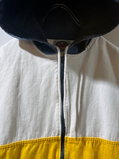 Barbarian Cotton Colorblock Hooded Jacket