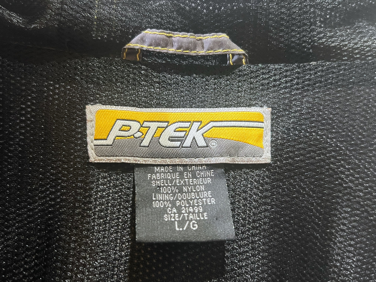 Y2K P-TEK Multi Pocket Nylon Hooded Jacket