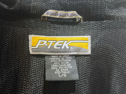Y2K P-TEK Multi Pocket Nylon Hooded Jacket