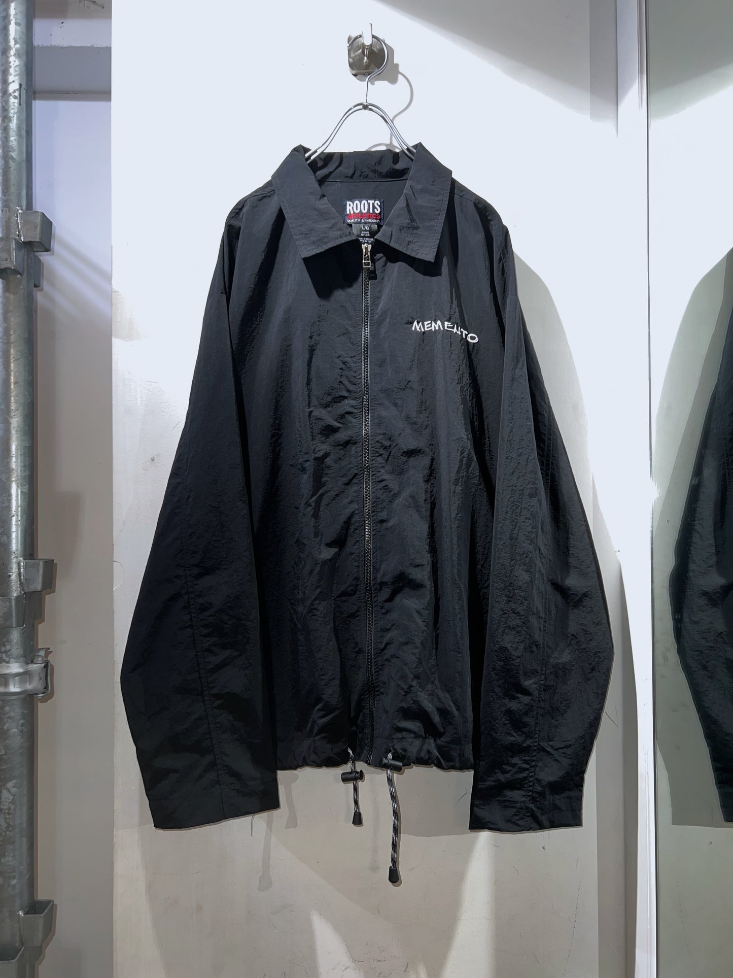 90s Roots Athletics MEMENTO Nylon Jacket